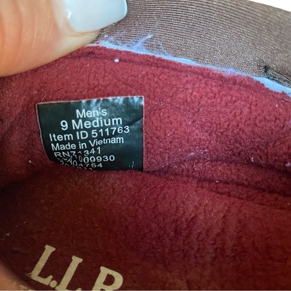 LL Bean Men's Mountain Nylon Mesh Ultralight PrimaLoft Slip-Ons Slippers Size:9M - Picture 9 of 11